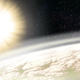 Artist’s rendition of HD 209458 b, an exoplanet 2.5 times Jupiter’s mass, orbiting its host star (Image: Lucianomendez/Wikimedia Commons)